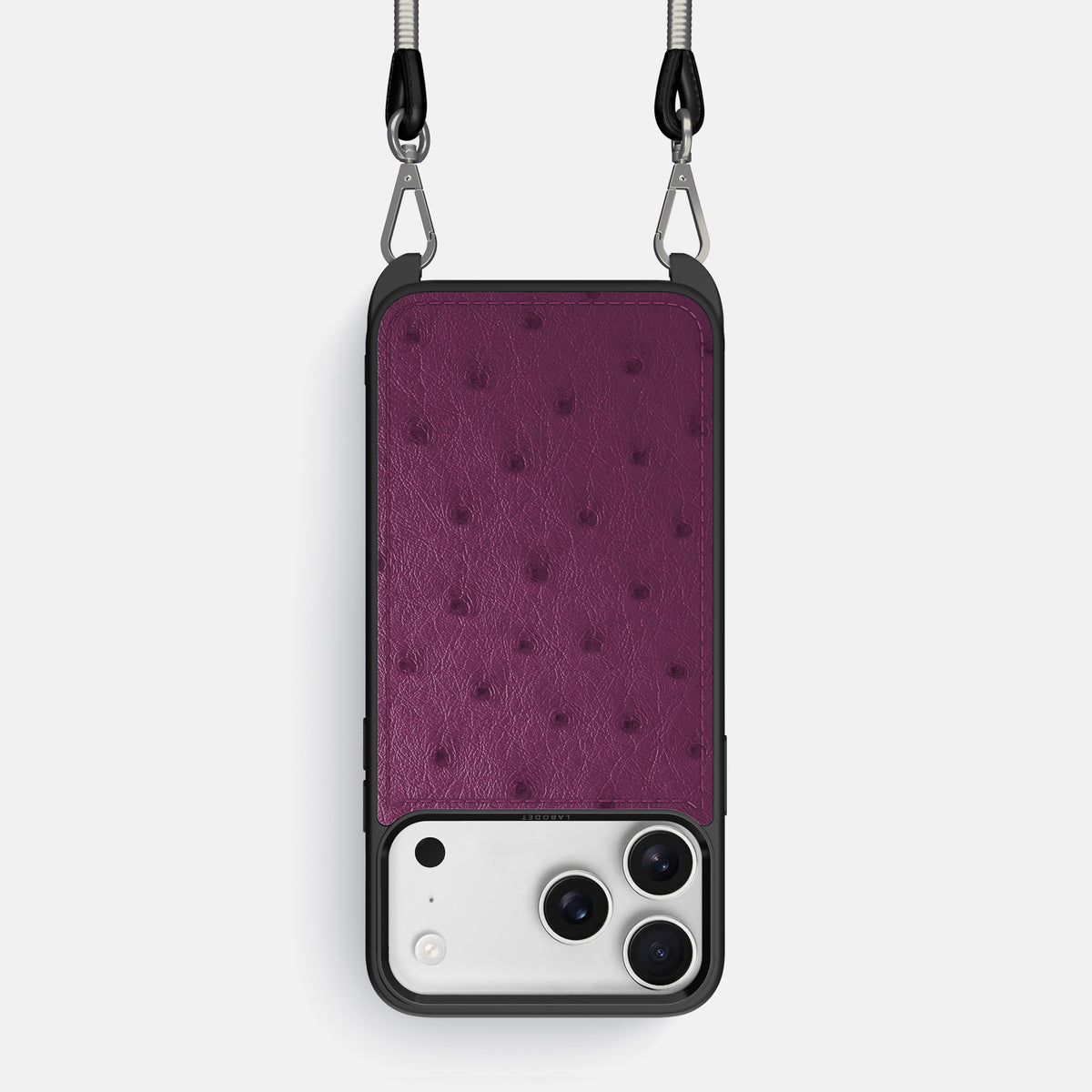 Crossbody Sport Case For iPhone 17 Pro In Ostrich -1 | Purple