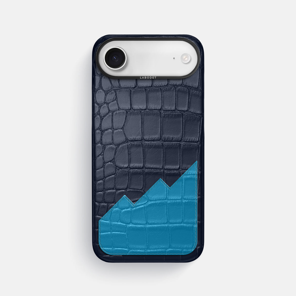 Classic Case With UpOnly For iPhone 17 Air In Alligator -1 | Navy-Blue-Black