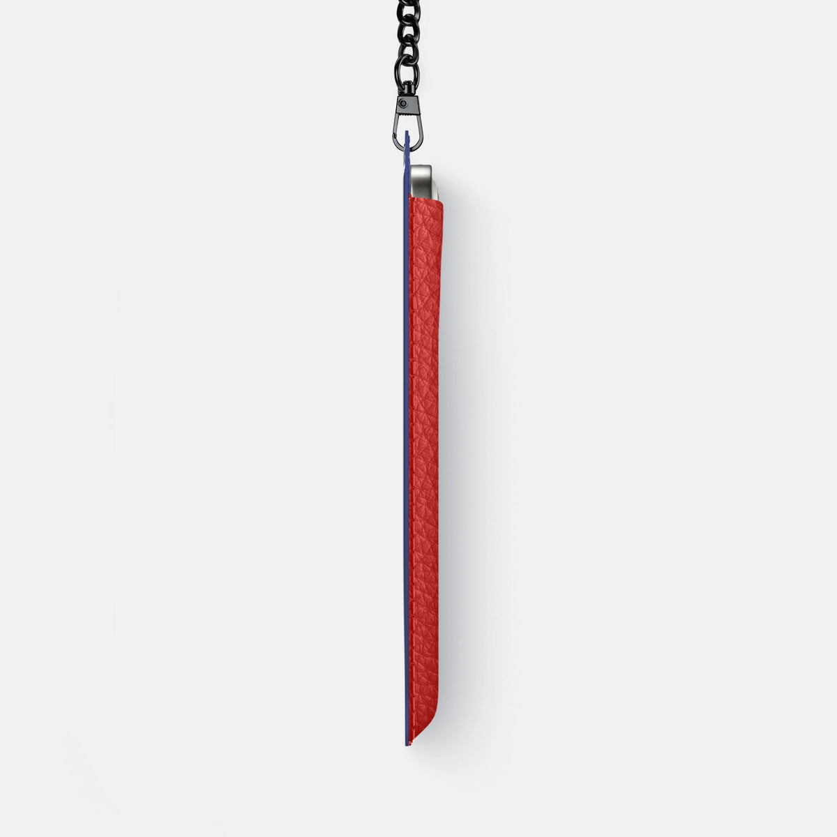 Crossbody Bag For iPhone 18 Pro Max In Calf -4 | Red-Black
