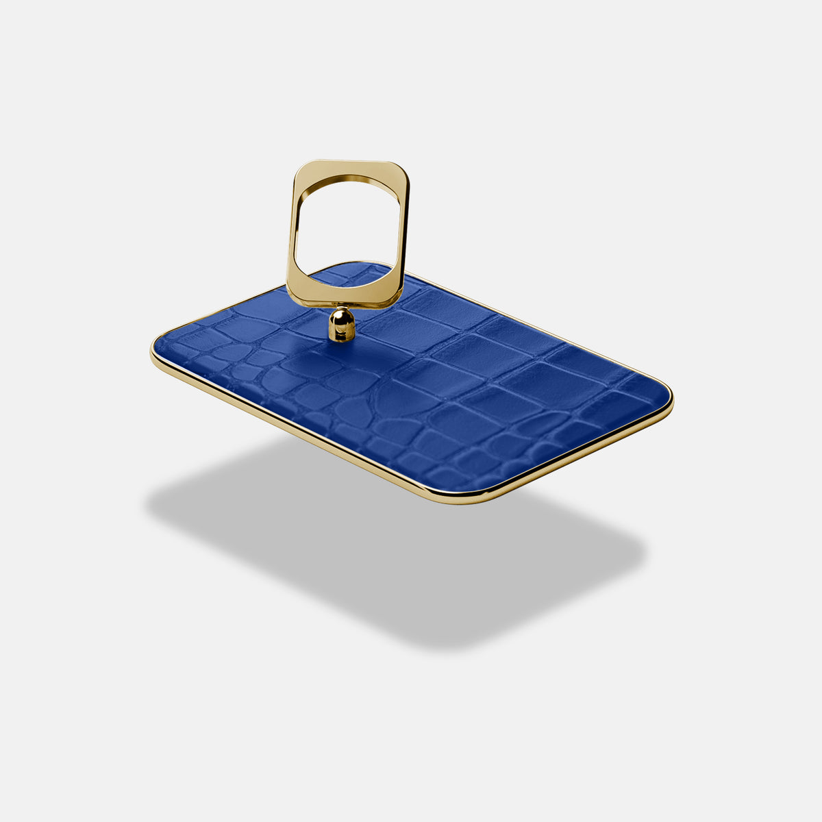 MagSafe Ring For iPhone 17 Pro In Alligator -4 | Royal-Blue-Gold