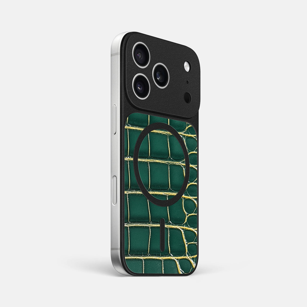 MagSafe Mask For iPhone 18 Pro Max In Patina Alligator -2 | Cambridge