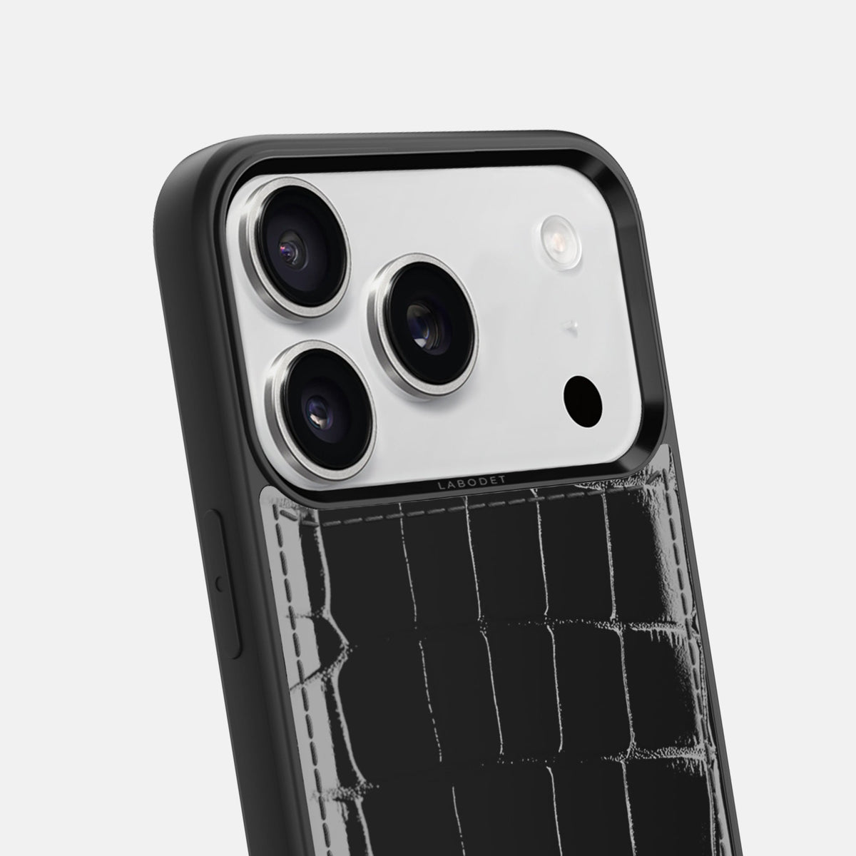 Sport Case For iPhone 18 Pro Max In Shiny Alligator -6 | Black