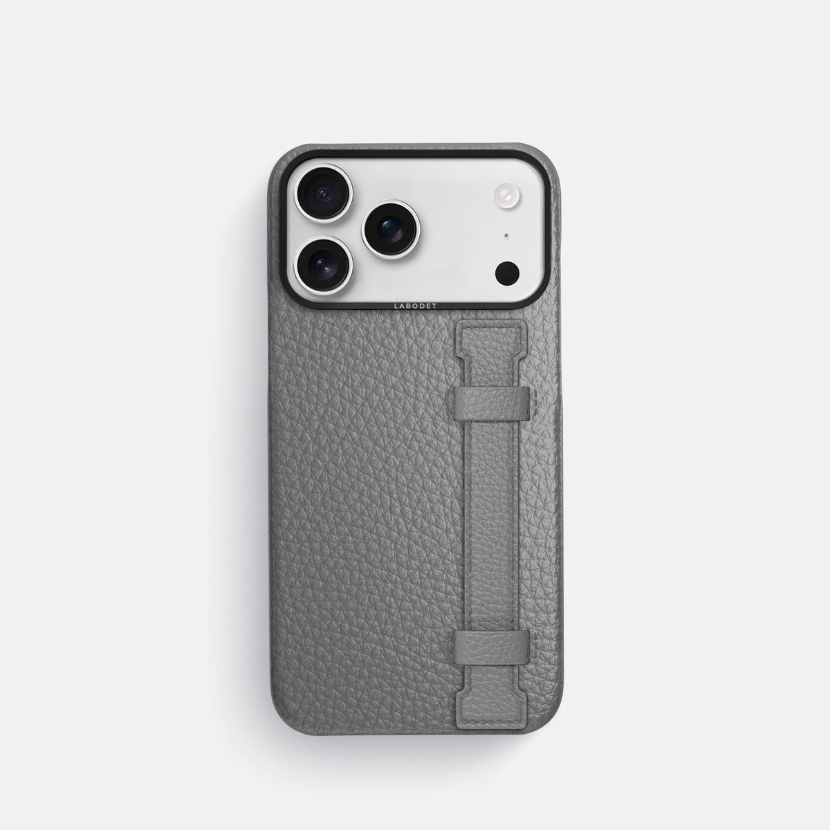 Handle Case For iPhone 17 Pro In Calf -1 | Souris-Black