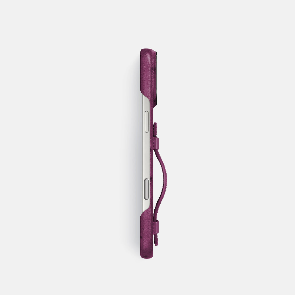 Handle Case For iPhone 17 Pro In Ostrich -3 | Purple-Black