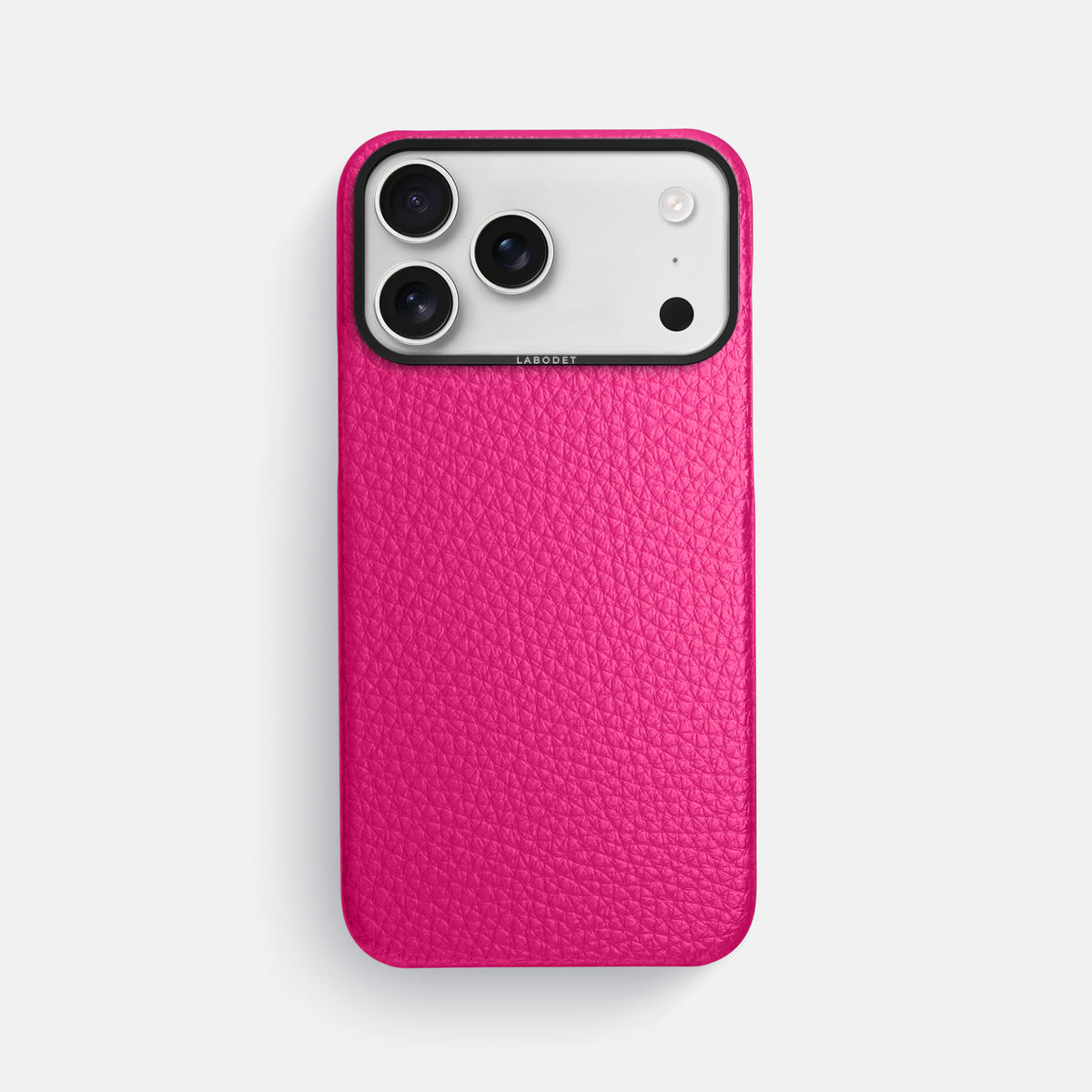 Classic Case For iPhone 17 Pro Max In Calf -1 | Magenta-Black