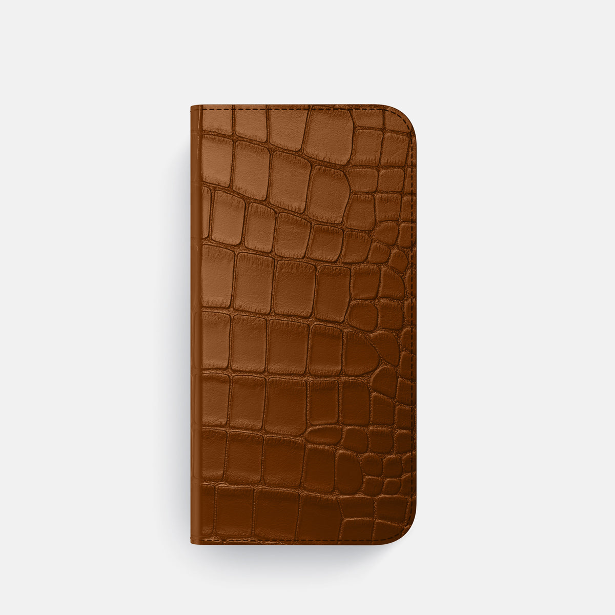 Folio Case with Card For iPhone 17 Pro In Alligator -4 | Honey-Black