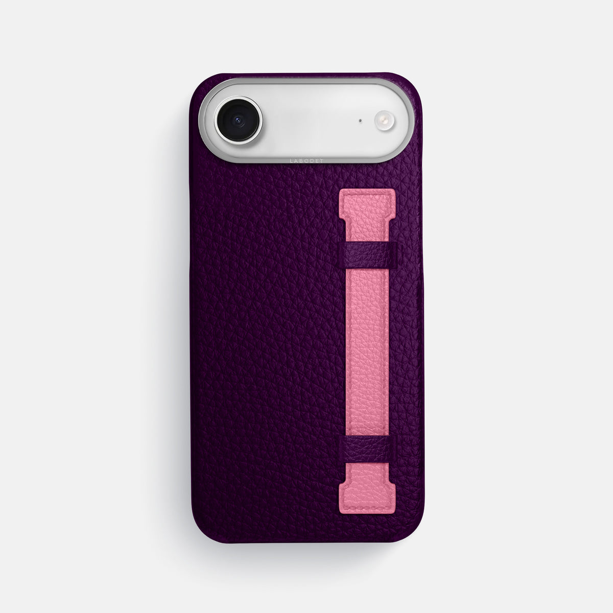 Handle Case Coloré For iPhone 17 Air In Calf -1 | Violet-Steel