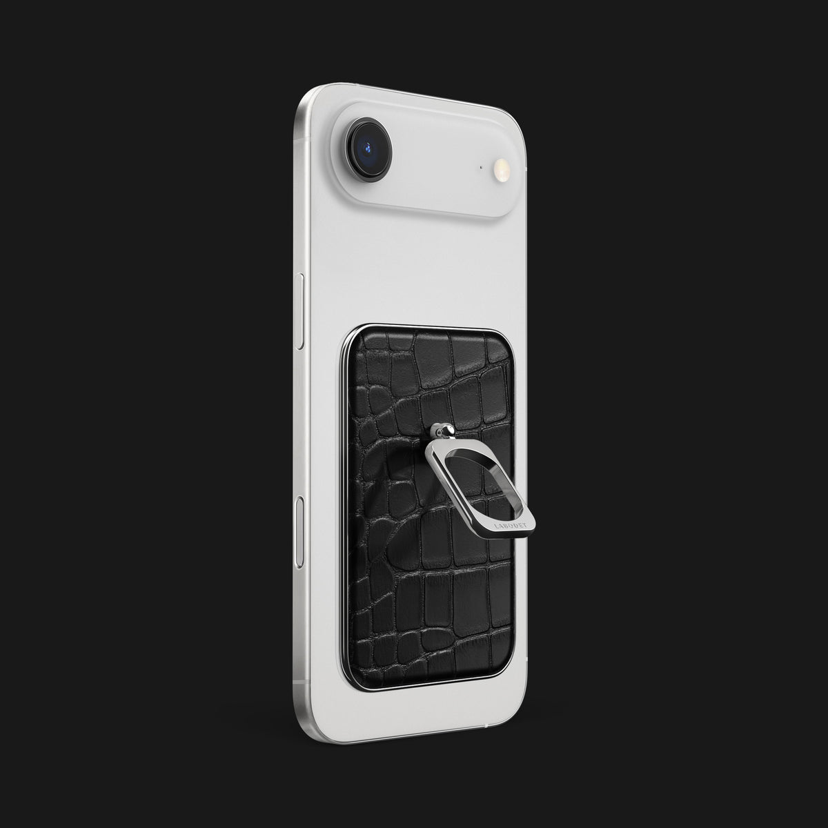 MagSafe Ring Edition Black For iPhone 17 Air In Alligator -2 | Edition-Black-Steel