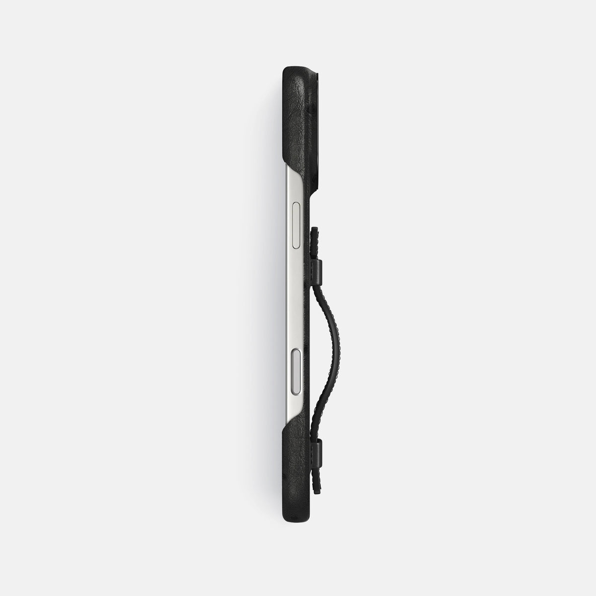 Handle Case For iPhone 17 Pro Max In Ostrich -3 | Black-Black
