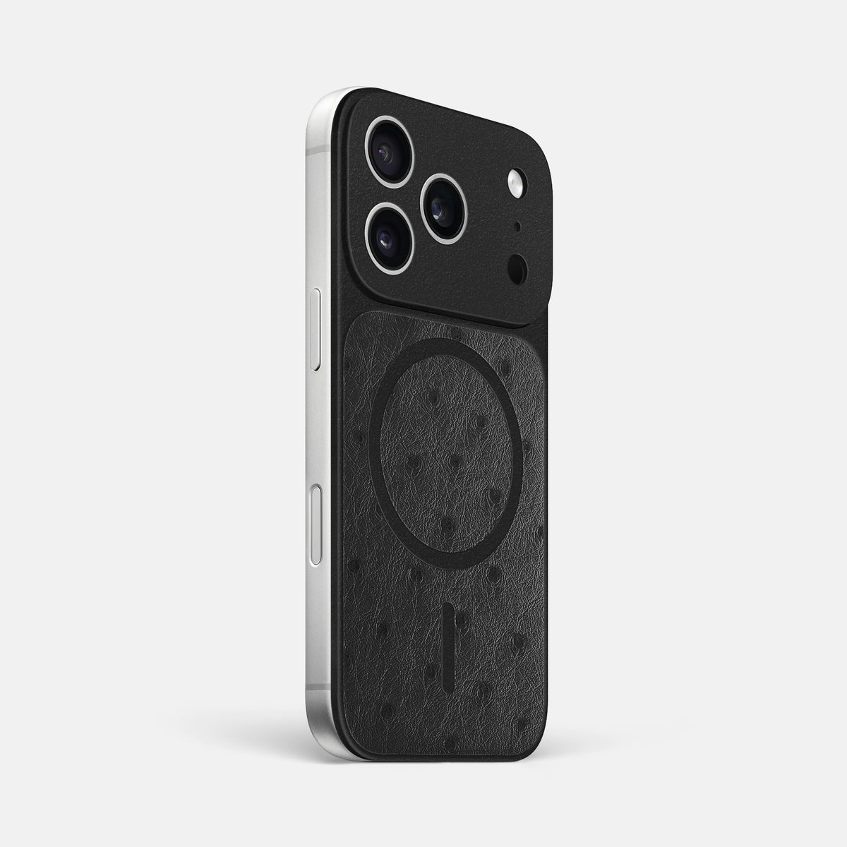 MagSafe Mask For iPhone 17 Pro Max In Ostrich -2 | Black