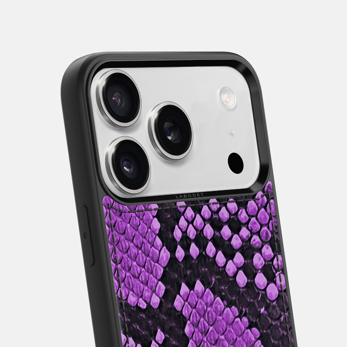 Sport Case For iPhone 17 Pro Max In Deluxe Python -6 | Purple