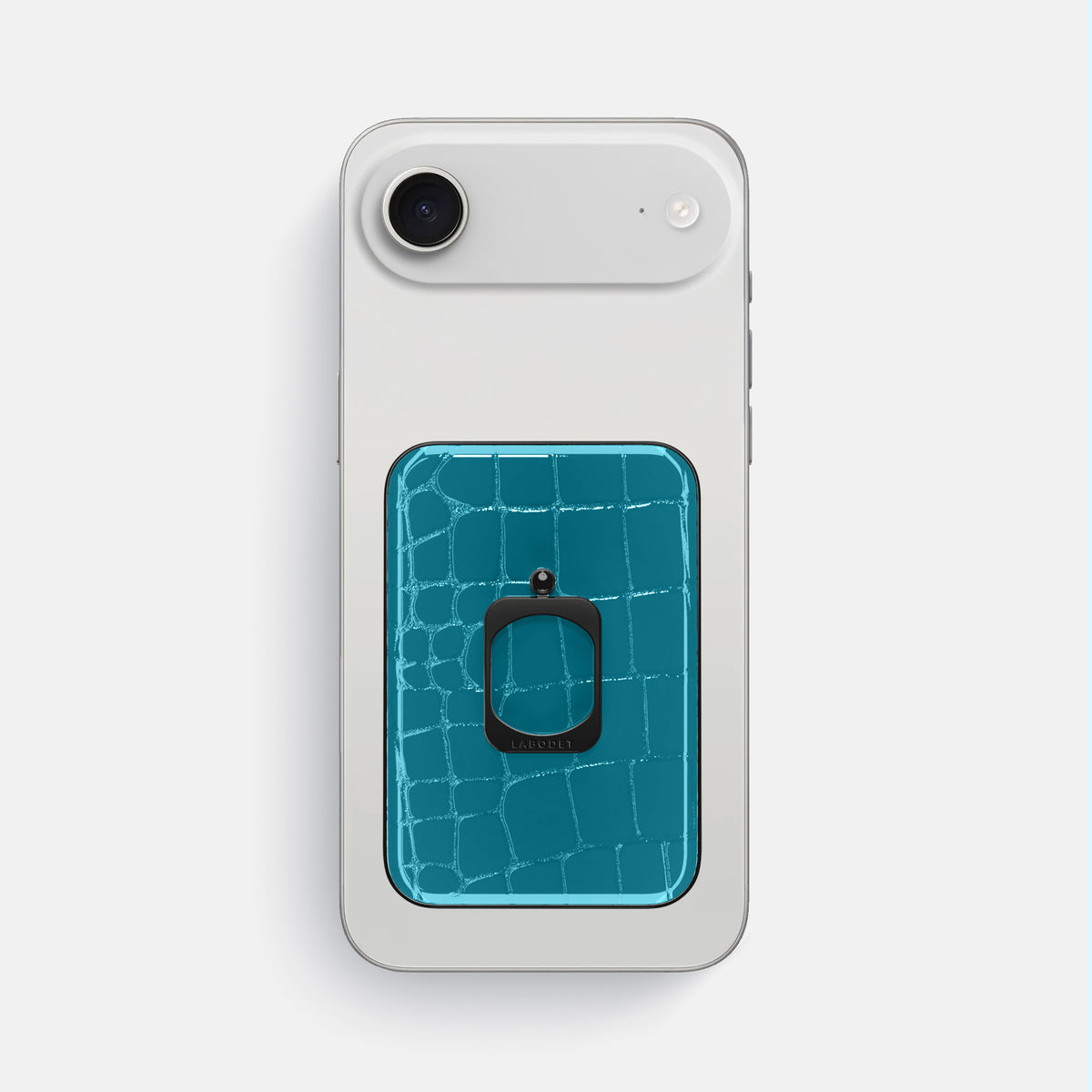 MagSafe Ring For iPhone 17 Air In Shiny Alligator -2 | Curacao-Black