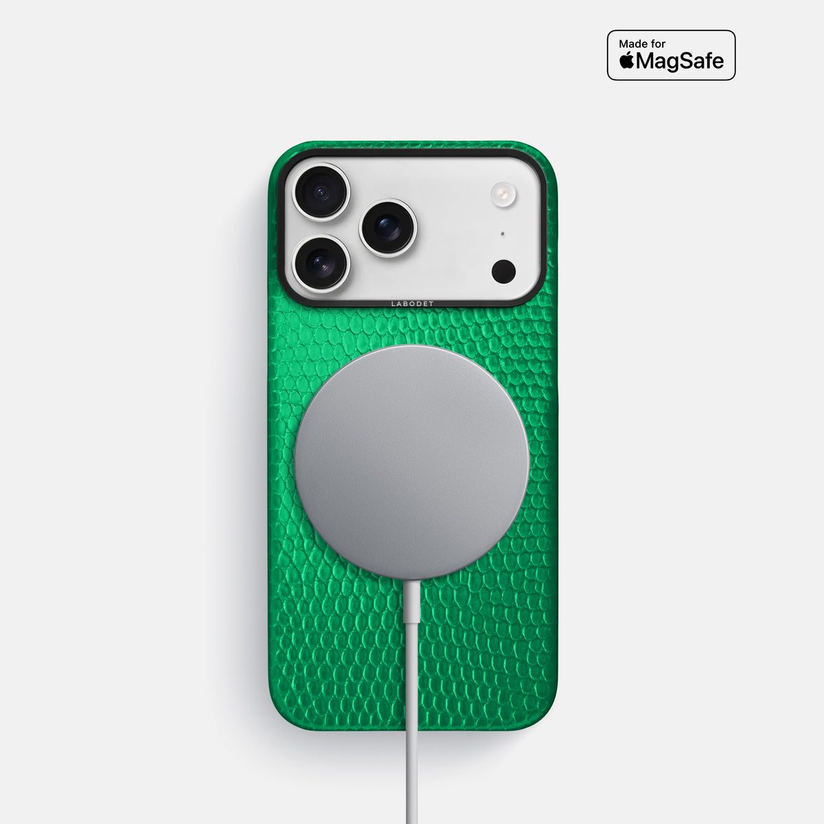 Classic Case For iPhone 17 Pro In Lizard -5 | Apple-Green-Black