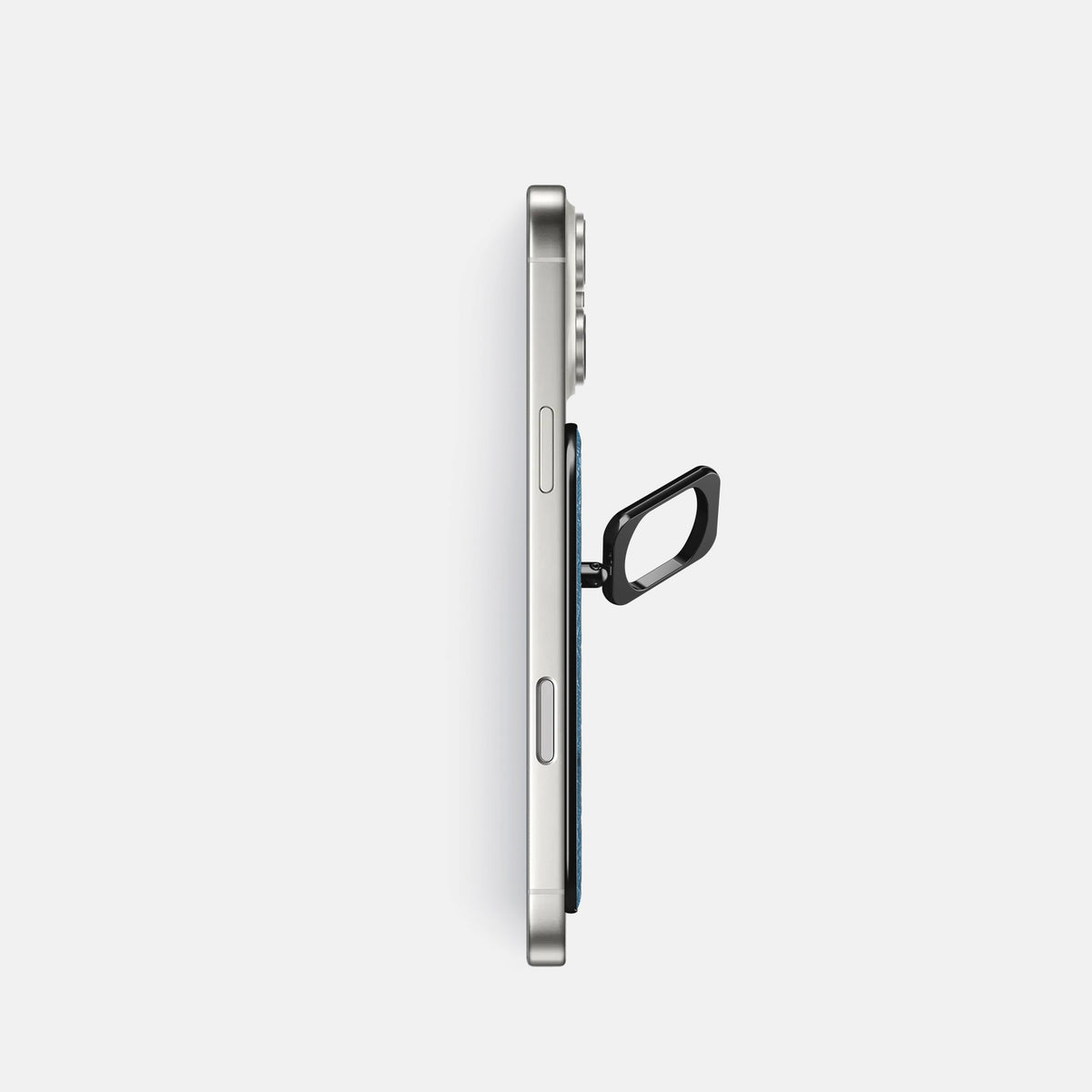 MagSafe Ring For iPhone 18 Pro In Ostrich -3 | Blue-Jeans-Black