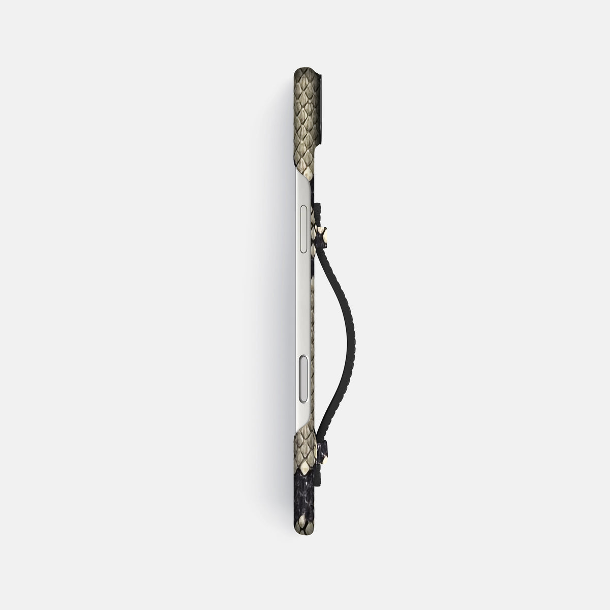 Center Handle For iPhone 17 Air In Deluxe Python -2 | Savannah-Black