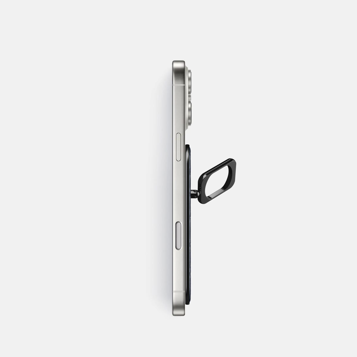 MagSafe Ring For iPhone 17 Pro In Porosus Crocodile -3 | Deep-Blue-Sea-Black