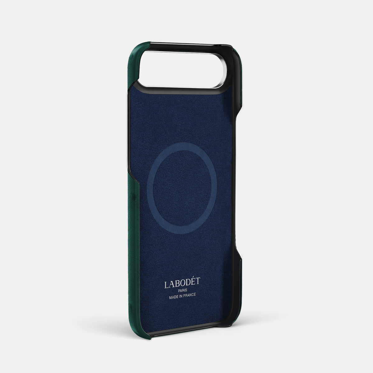 Finger Case For iPhone 17 Air In Ostrich -4 | Forest-Green-Steel