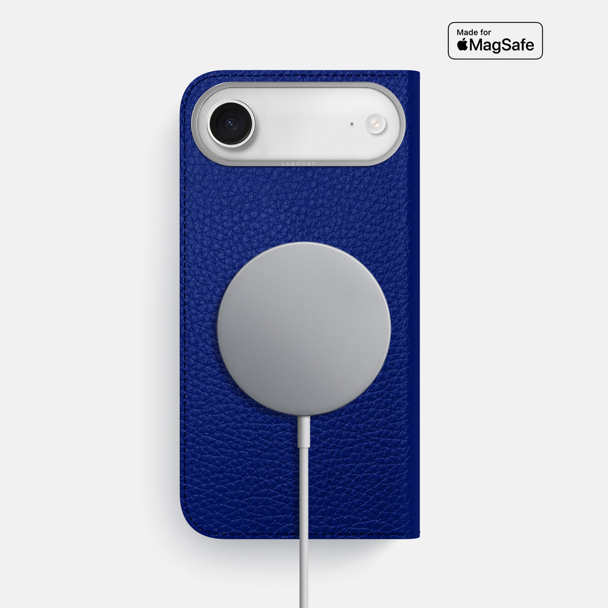 Folio Case For iPhone 17 Air In Calf -3 | Royal-Blue-Steel