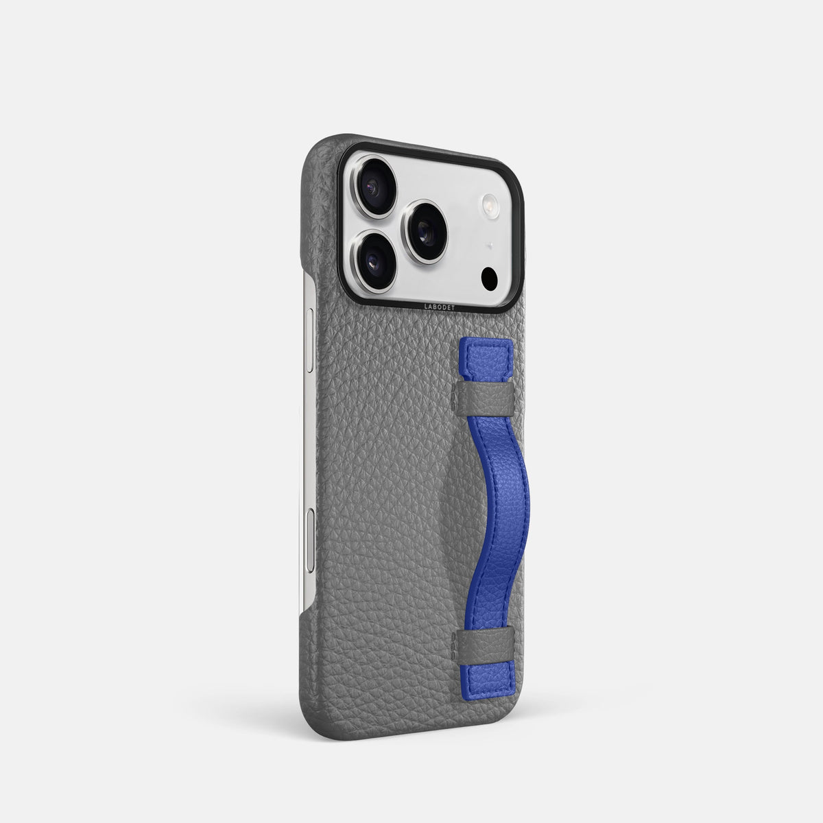 Handle Case Coloré For iPhone 18 Pro In Calf -2 | Souris-Black