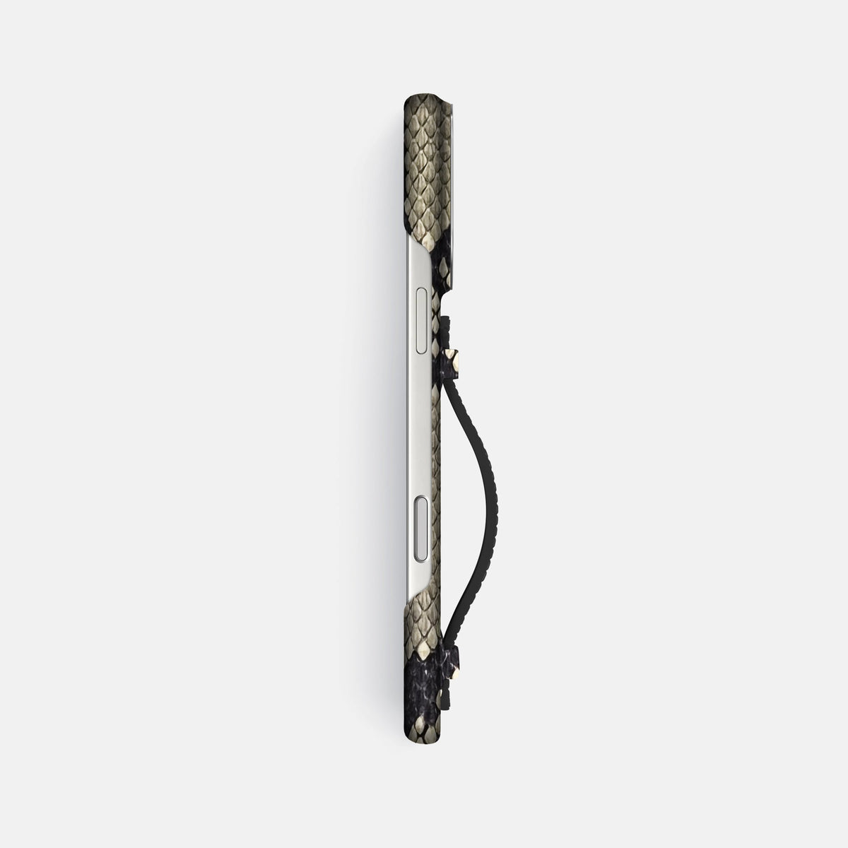 Center Handle For iPhone 18 Pro Max In Deluxe Python -2 | Savannah-Steel