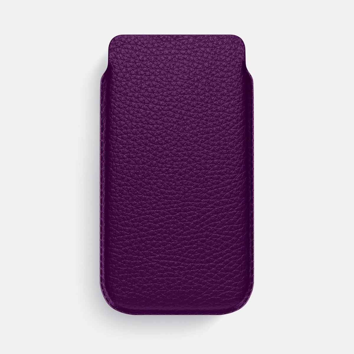 Pouch Case For iPhone 18 Pro Max In Calf -1 | Violet
