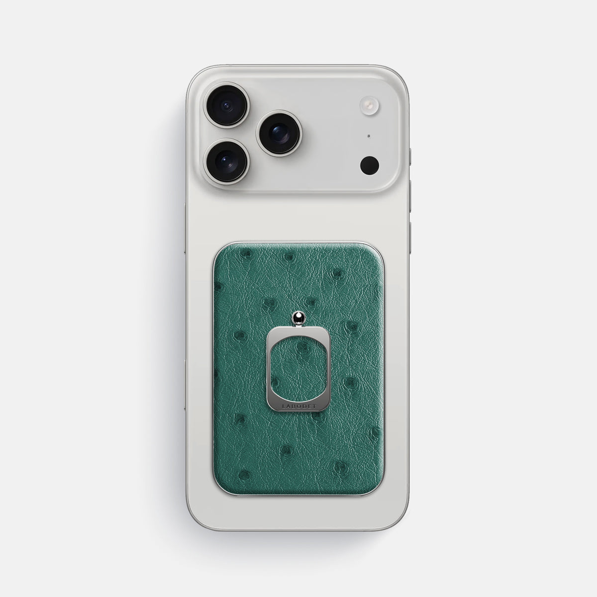 MagSafe Ring For iPhone 17 Pro Max In Ostrich -2 | Forest-Green-Steel