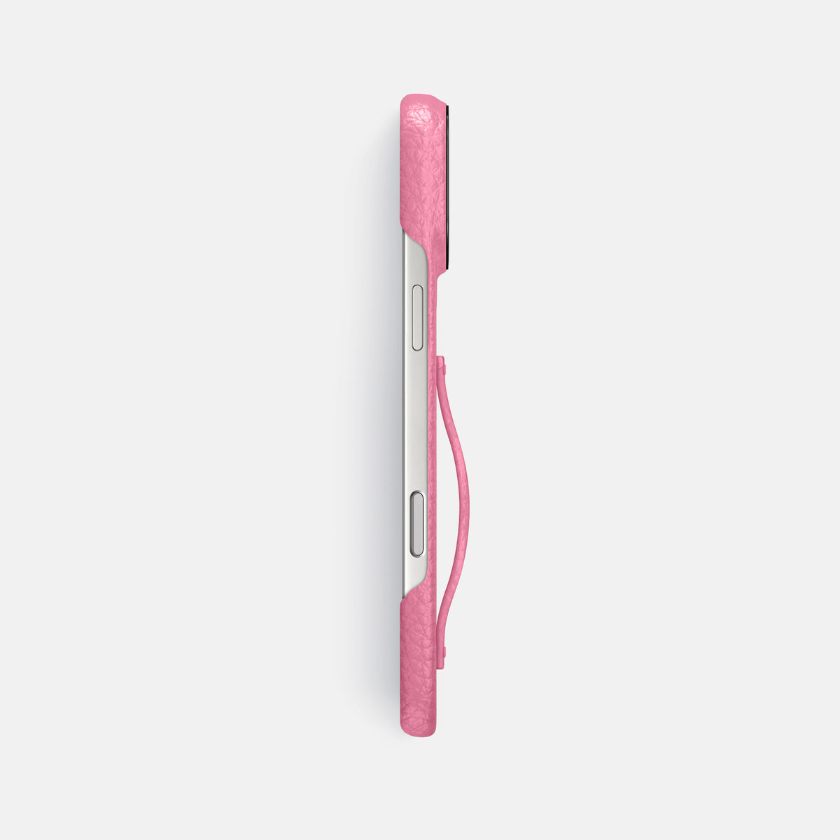 Finger Case For iPhone 17 Pro Max In Calf -3 | Pink-Black