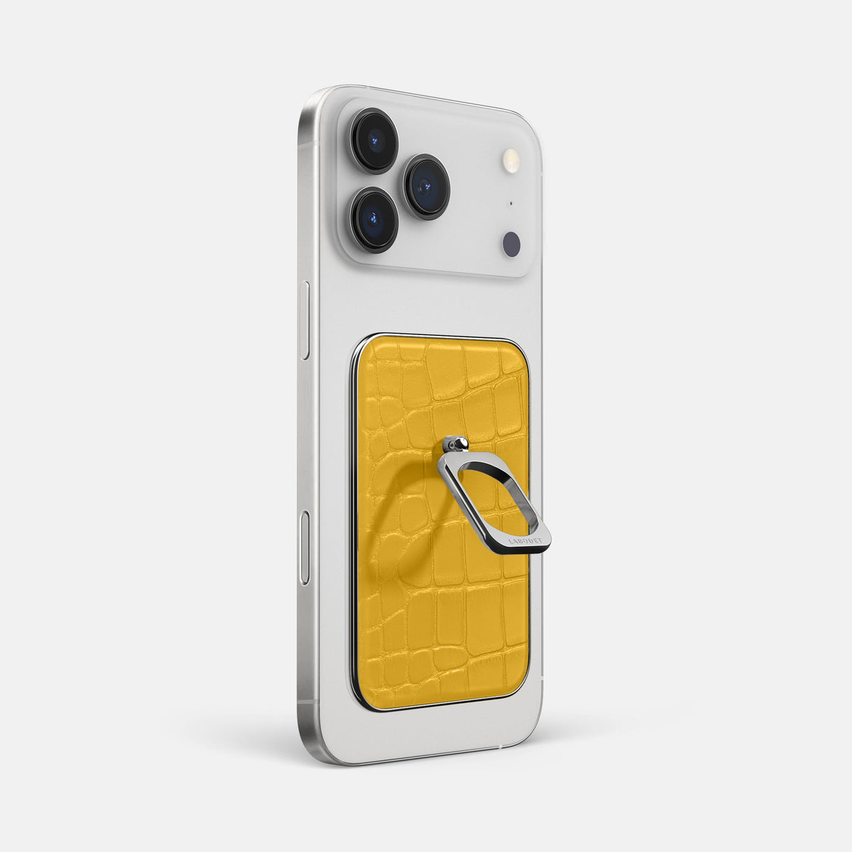 MagSafe Ring For iPhone 18 Pro Max In Alligator -2 | Yellow-Steel