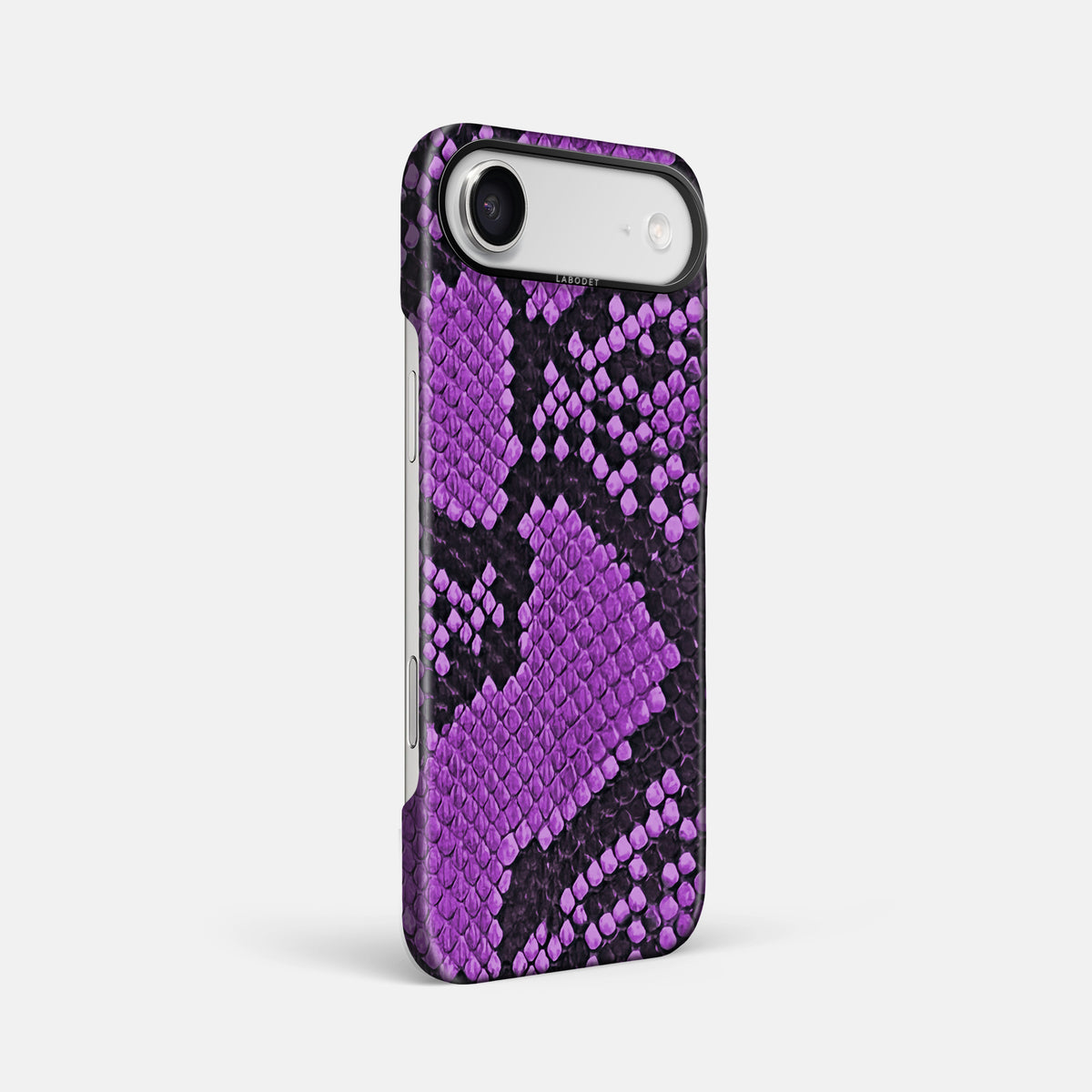Classic Case For iPhone 17 Air In Deluxe Python -2 | Purple-Black