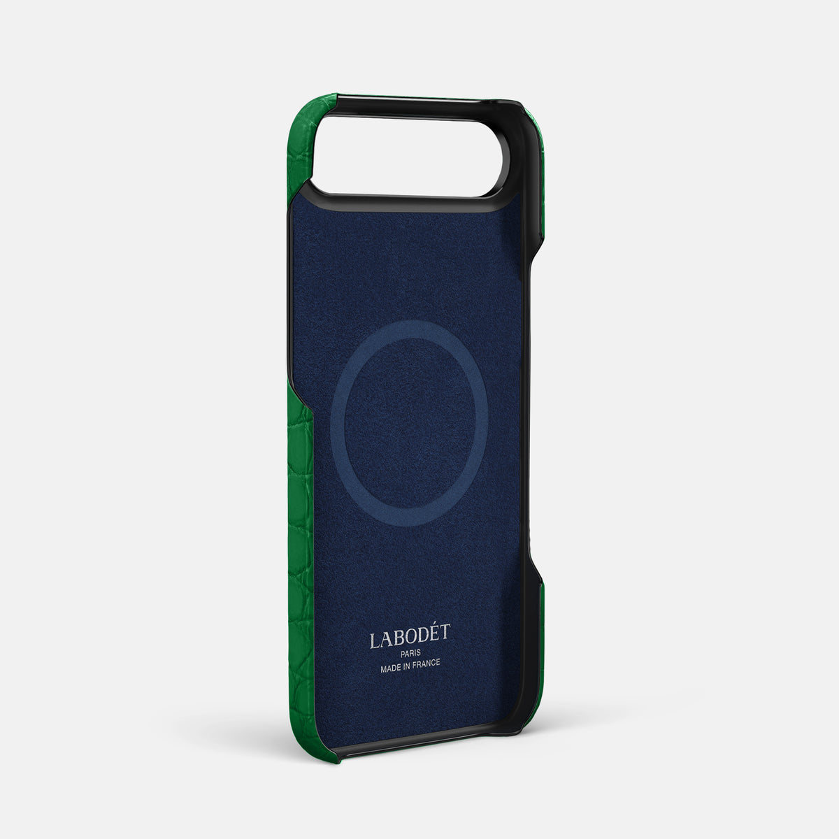 Finger Case For iPhone 17 Air In Alligator -4 | Forest-Green-Black