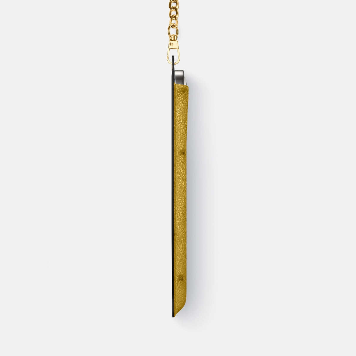 Crossbody Bag For iPhone 17 Air In Ostrich -4 | Gold-Gold