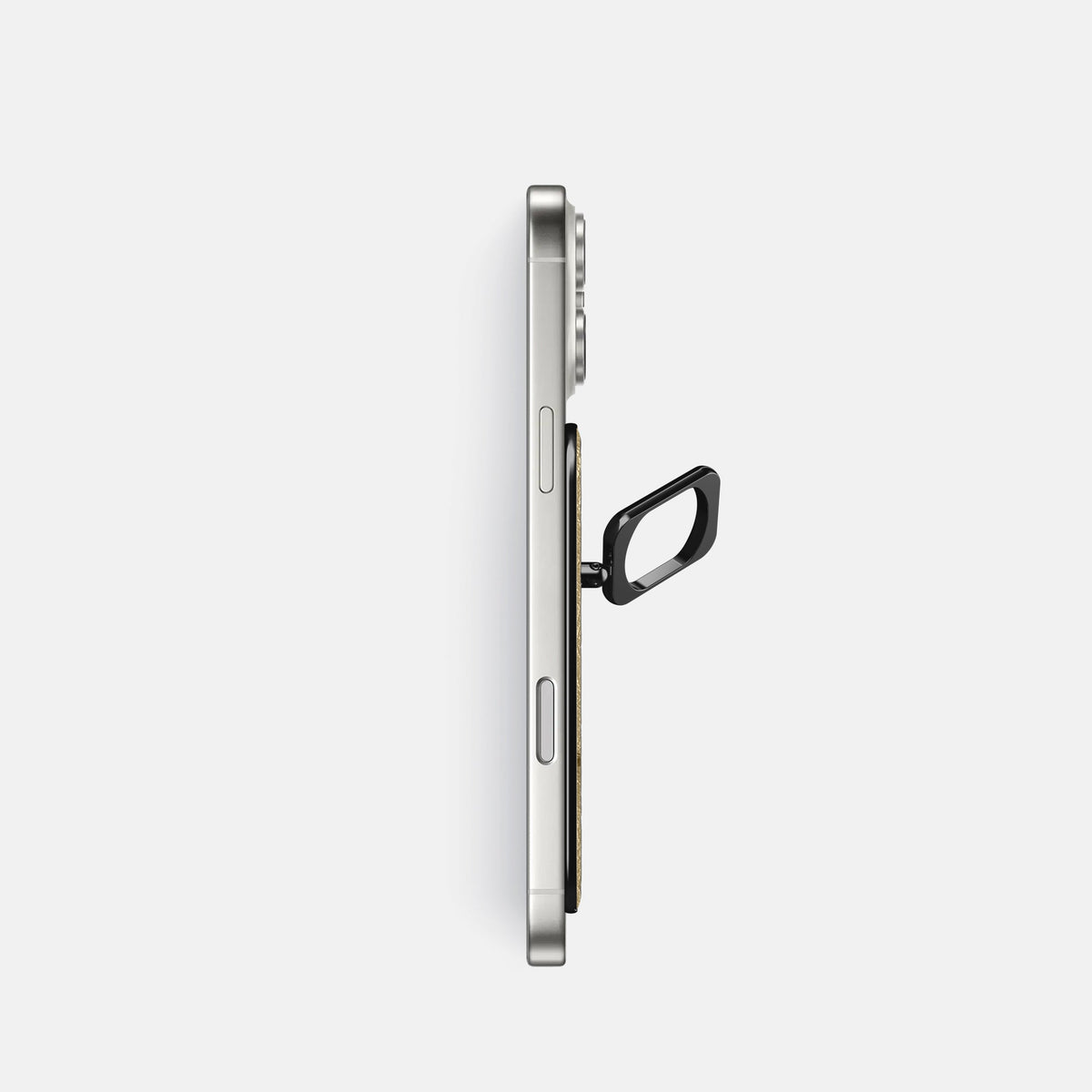MagSafe Ring For iPhone 18 Pro In Ostrich -3 | Desert-Sand-Black