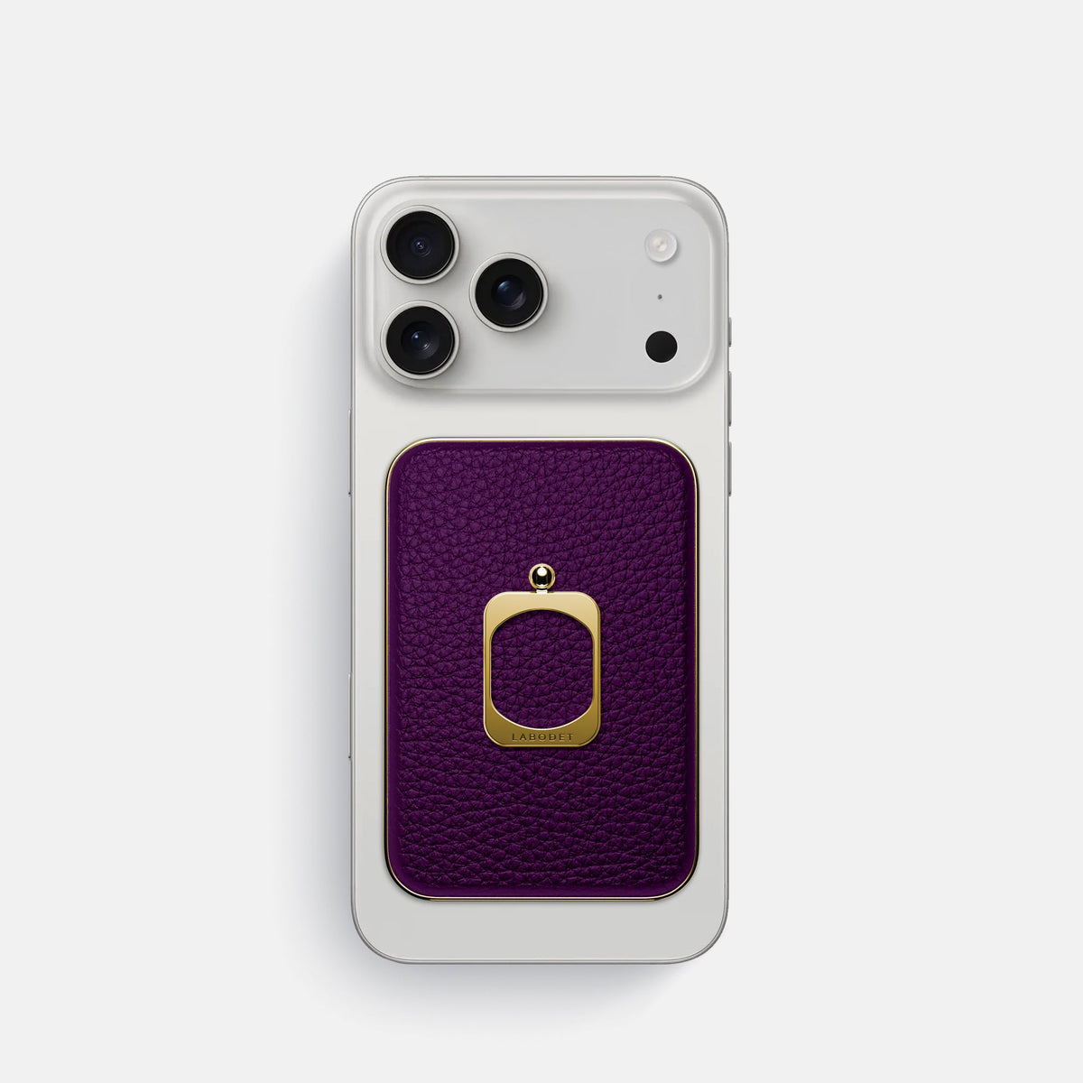 MagSafe Ring For iPhone 18 Pro In Calf -2 | Violet-Gold