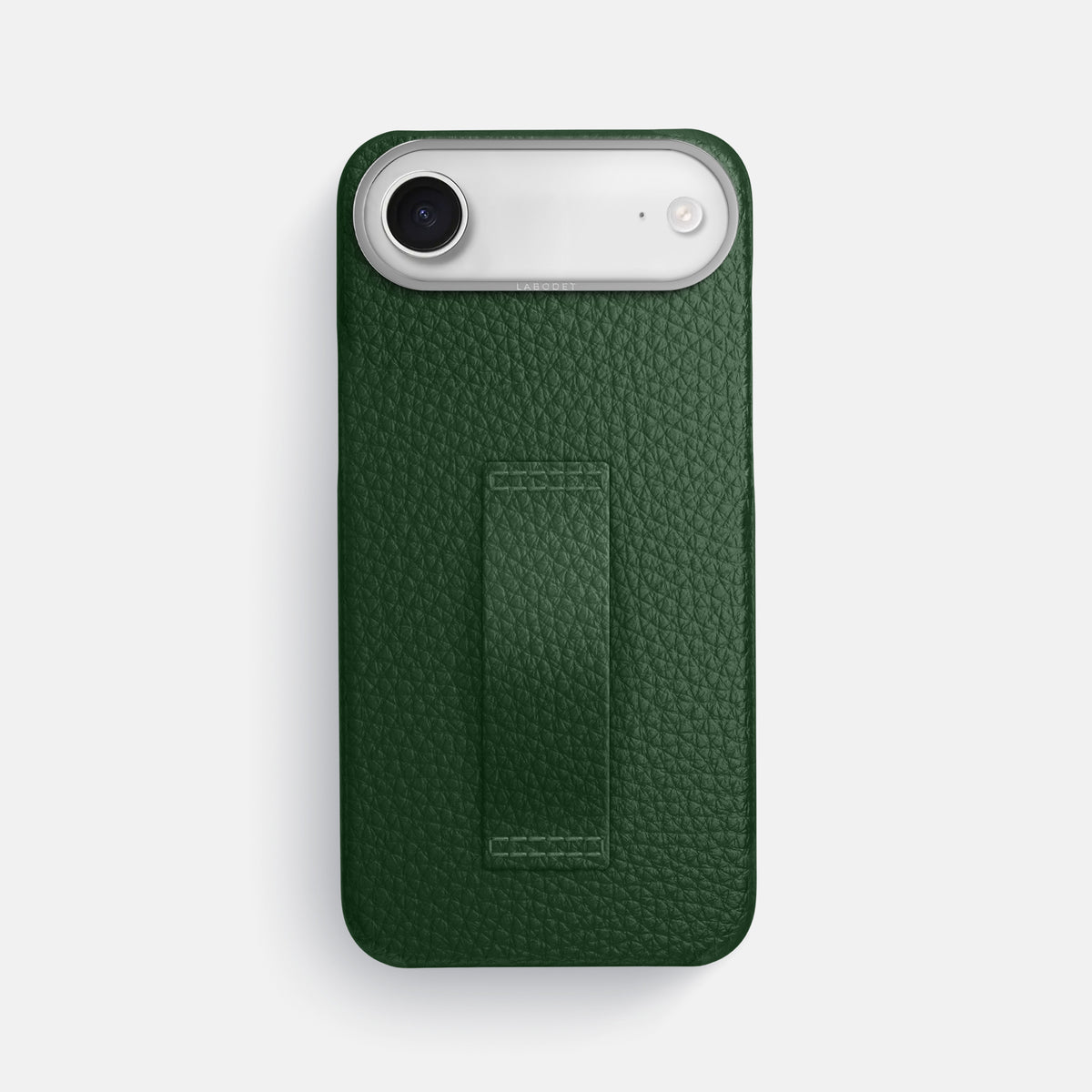 Finger Case For iPhone 17 Air In Calf -1 | Dark-Green-Steel