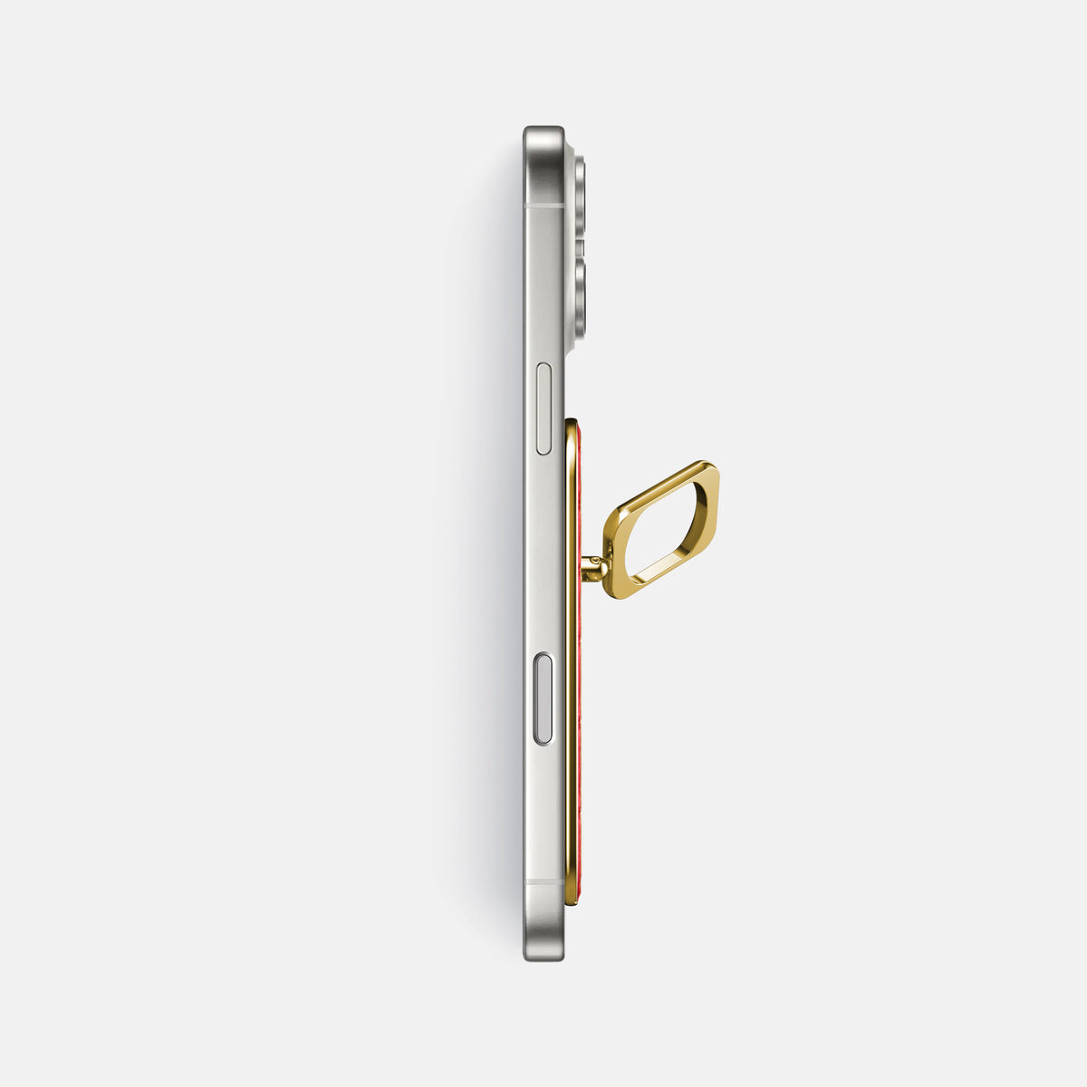 MagSafe Ring For iPhone 17 Pro Max In Python -3 | Red-Gold