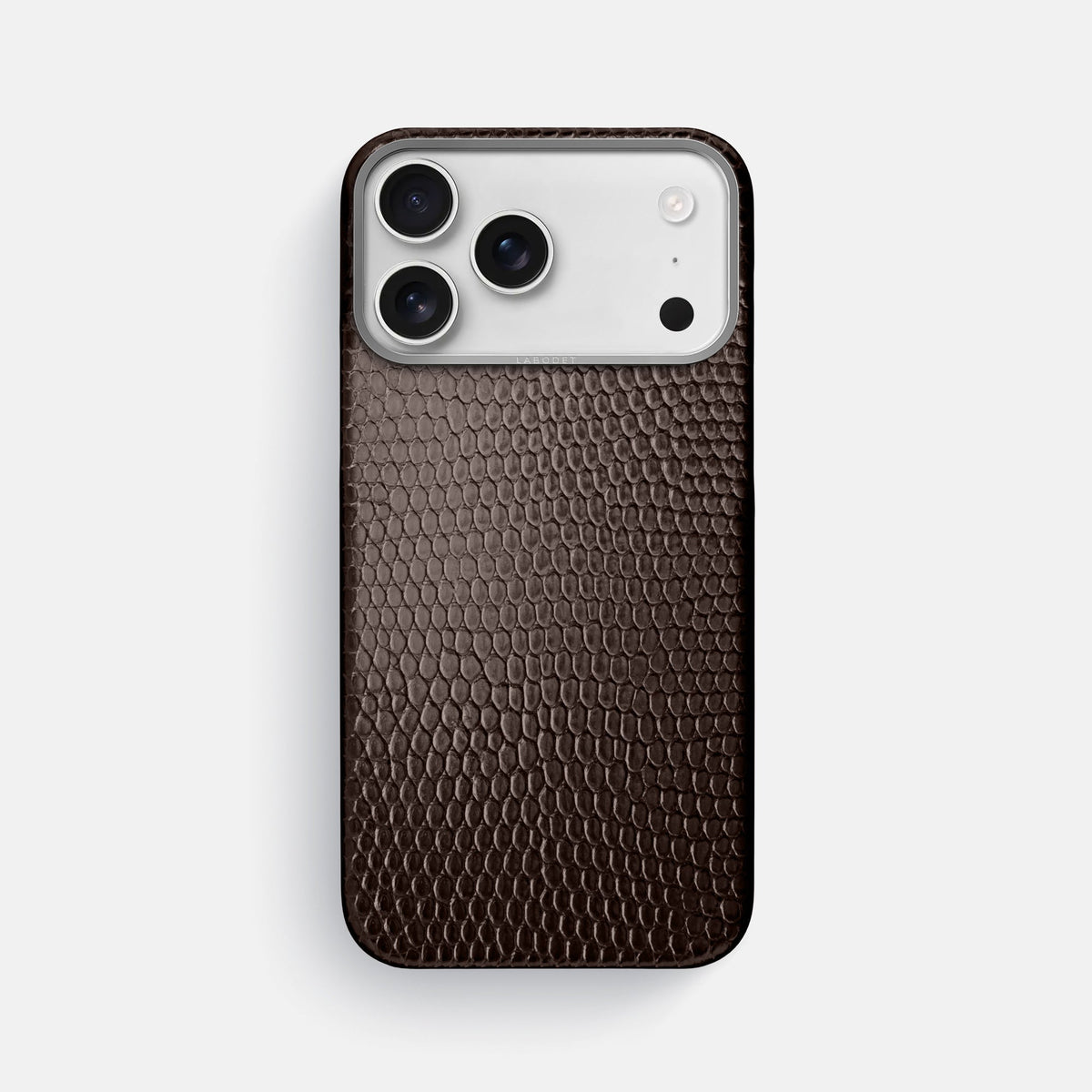 Classic Case For iPhone 18 Pro Max In Lizard -1 | Brown-Steel