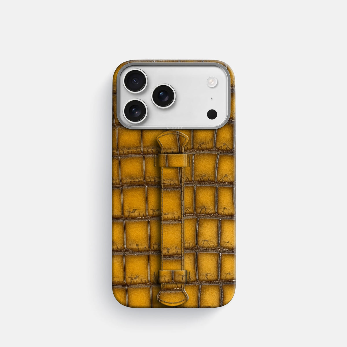 Center Handle For iPhone 18 Pro In Patina Alligator -1 | Sydney-Steel