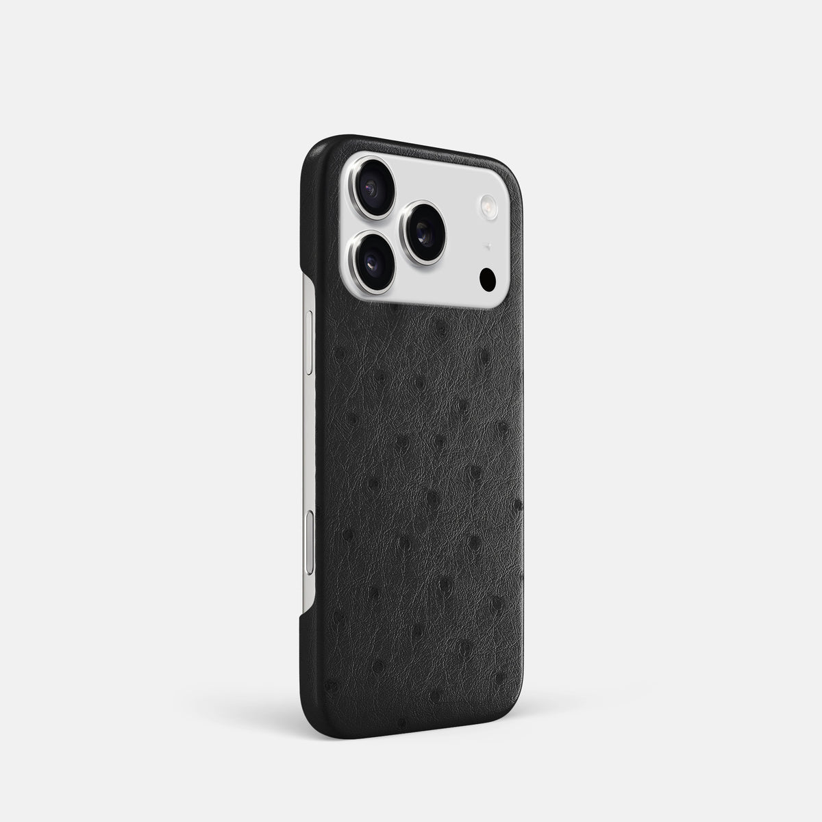 Slim Case For iPhone 17 Pro In Ostrich -2 | Black