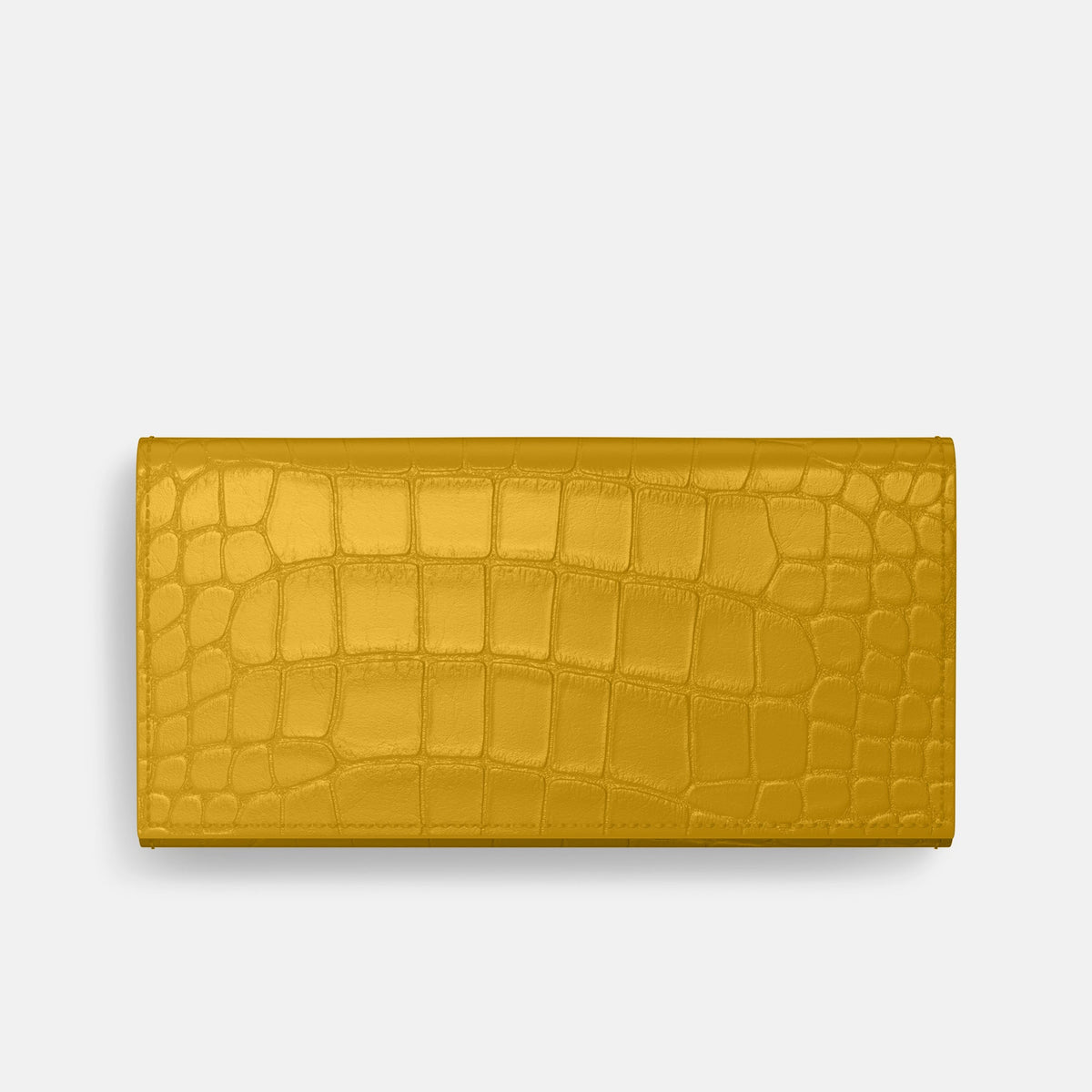 Wallet Case For iPhone 18 Pro Max In Alligator -3 | Yellow