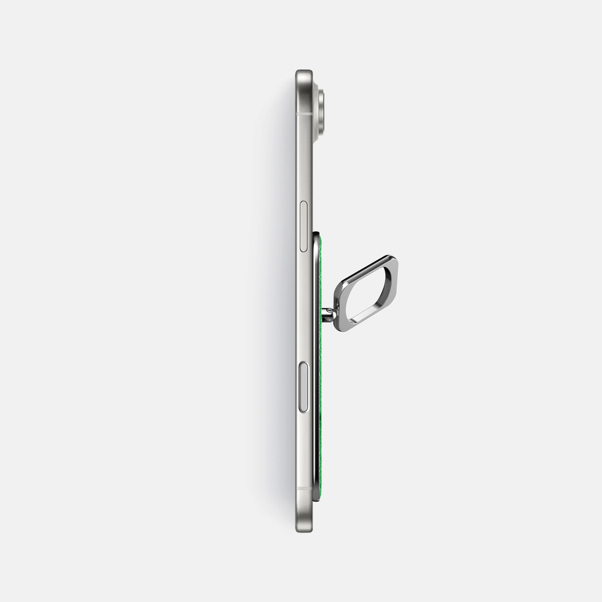 MagSafe Ring For iPhone 17 Air In Ostrich -3 | Kentucky-Green-Steel
