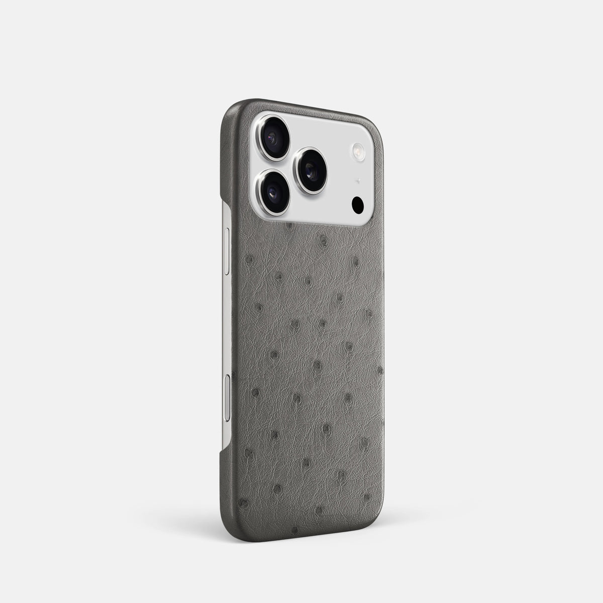 Slim Case For iPhone 17 Pro In Ostrich -2 | Grey