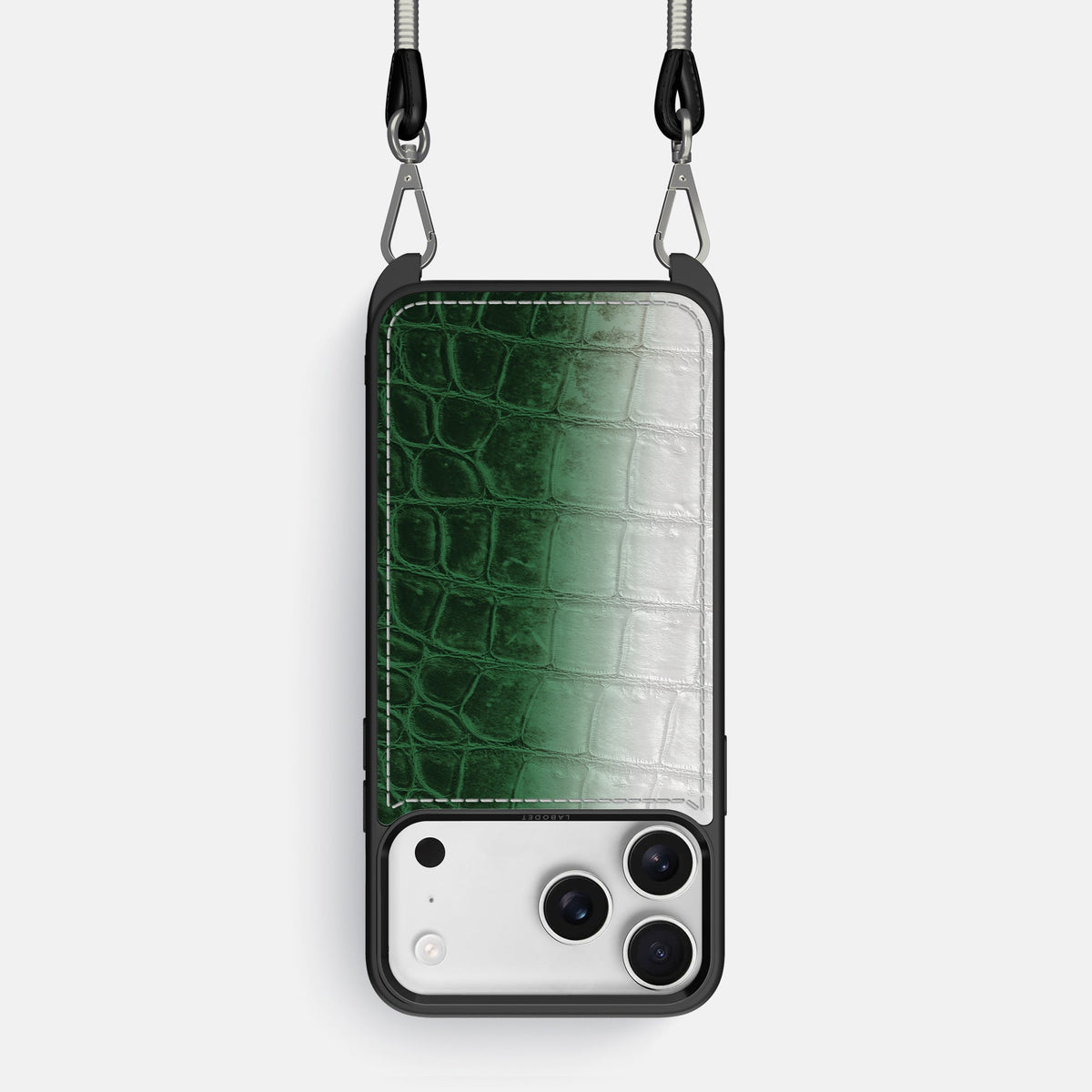 Crossbody Sport Case For iPhone 17 Pro In Himalayan Crocodile