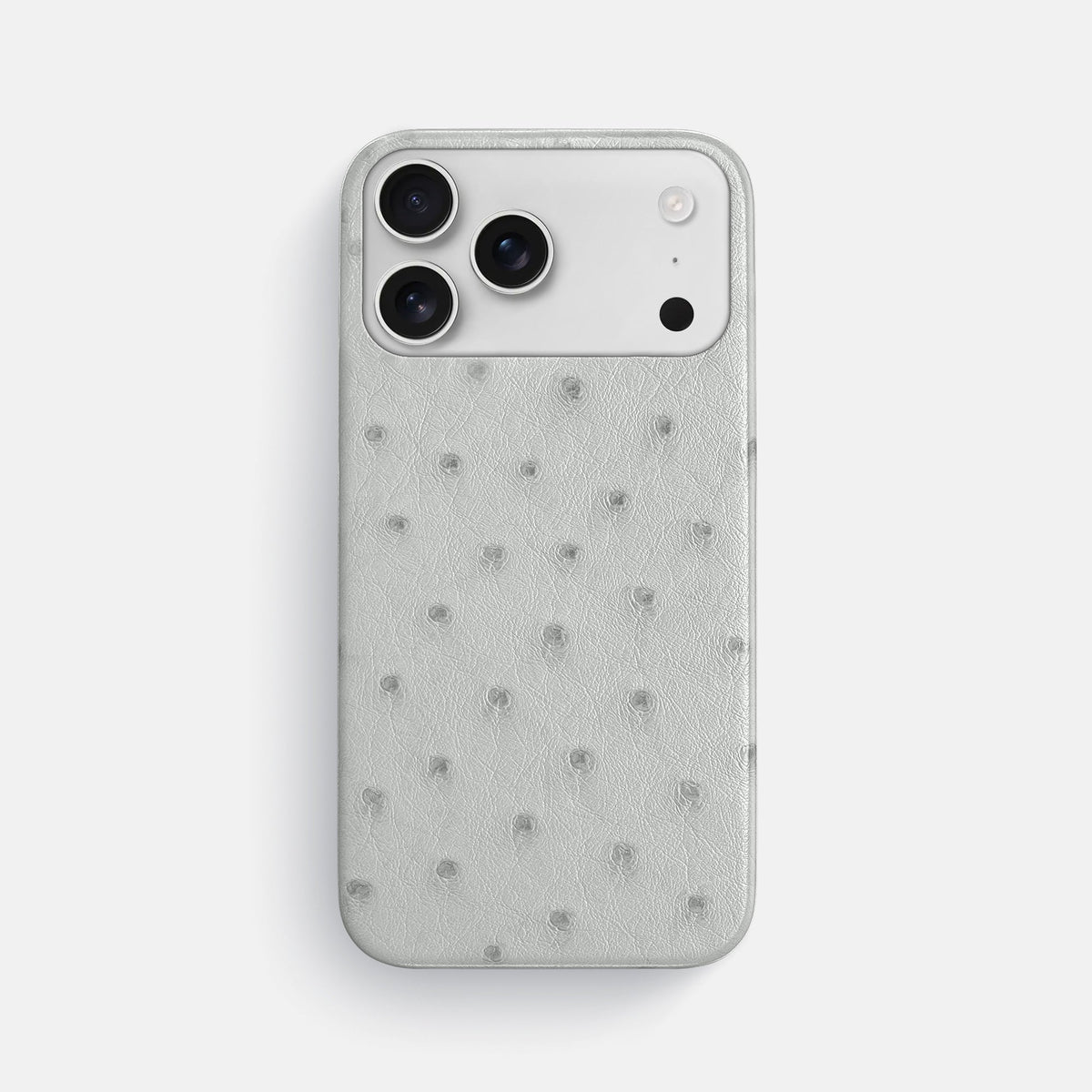Slim Case For iPhone 18 Pro Max In Ostrich -1 | White