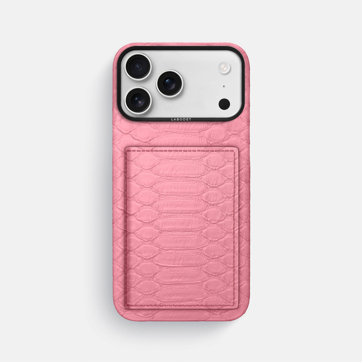 Bi-Fold Case For iPhone 18 Pro Max In Python -1 | Pink-Black