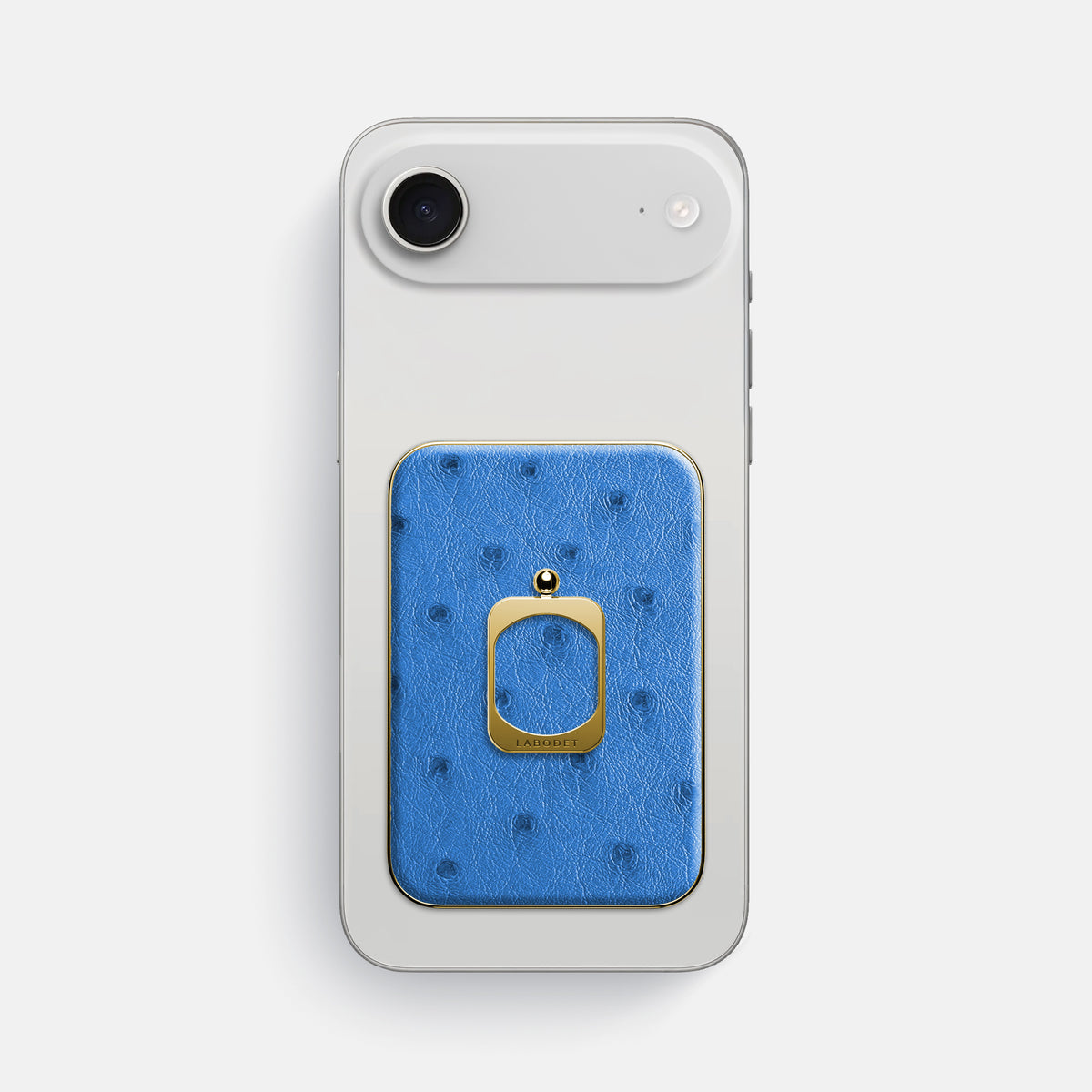 MagSafe Ring For iPhone 17 Air In Ostrich -2 | Royal-Blue-Gold