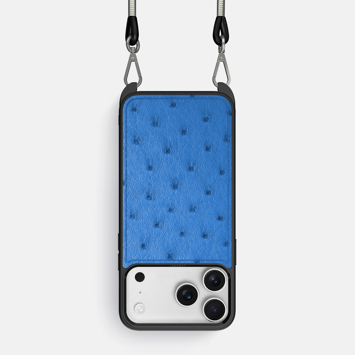 Crossbody Sport Case For iPhone 17 Pro In Ostrich -1 | Royal-Blue