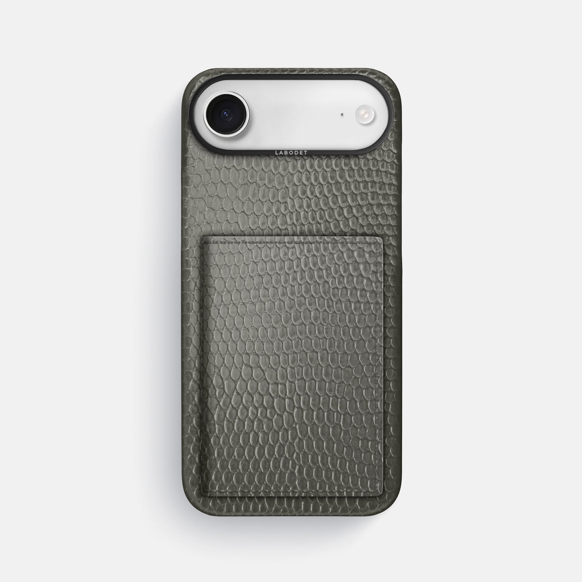 Bi-Fold Case For iPhone 17 Air In Lizard -1 | Grey-Black