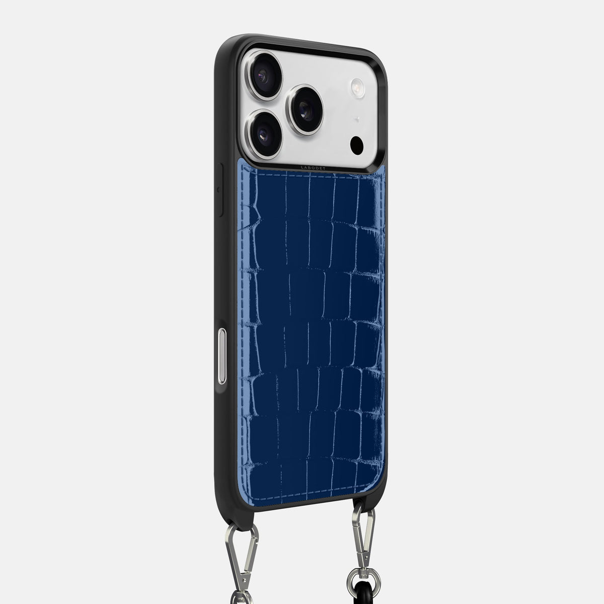 Crossbody Sport Case For iPhone 18 Pro Max In Shiny Alligator -2 | Mediterranean