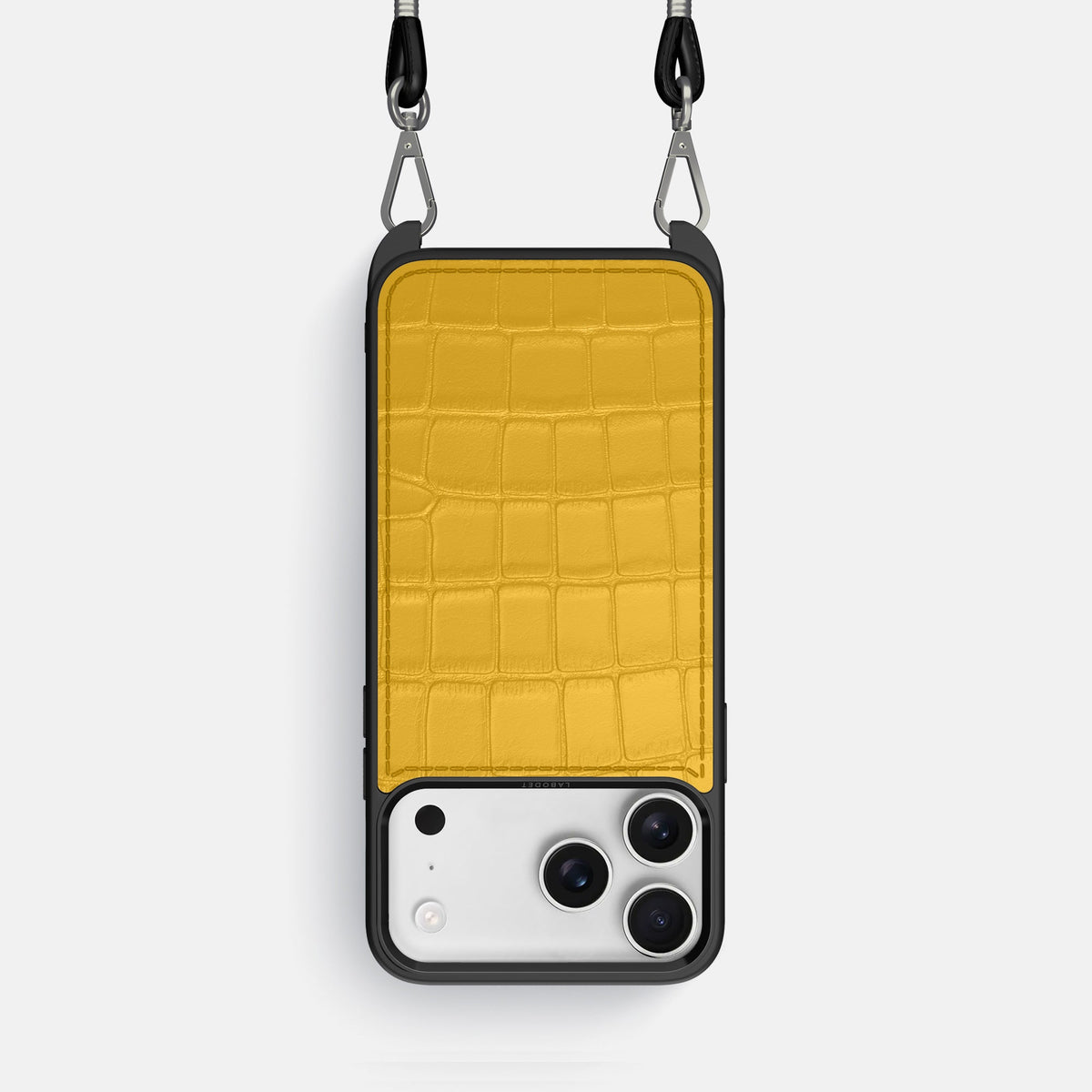 Crossbody Sport Case For iPhone 18 Pro In Alligator -1 | Yellow