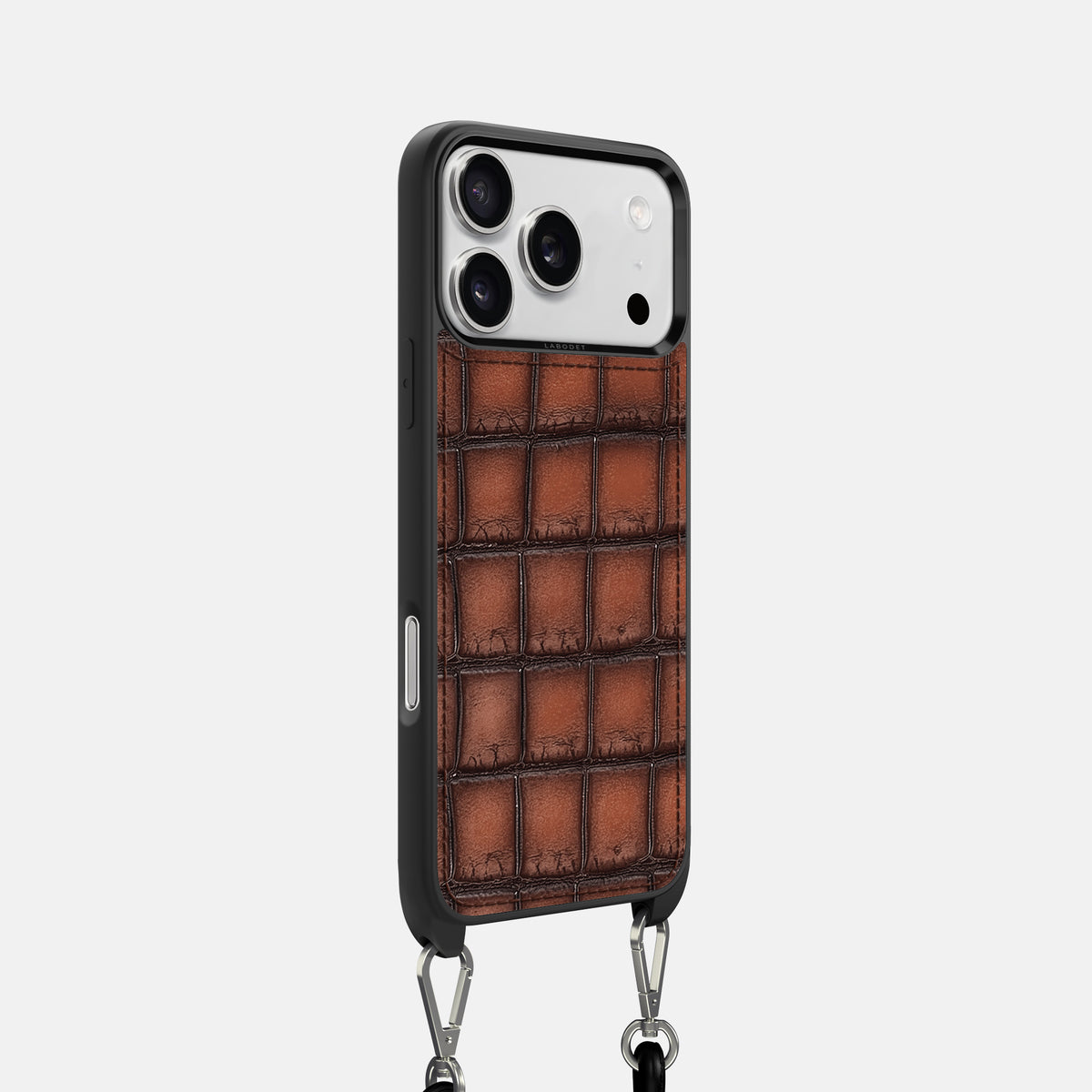 Crossbody Sport Case For iPhone 17 Pro In Patina Alligator -2 | Baobab